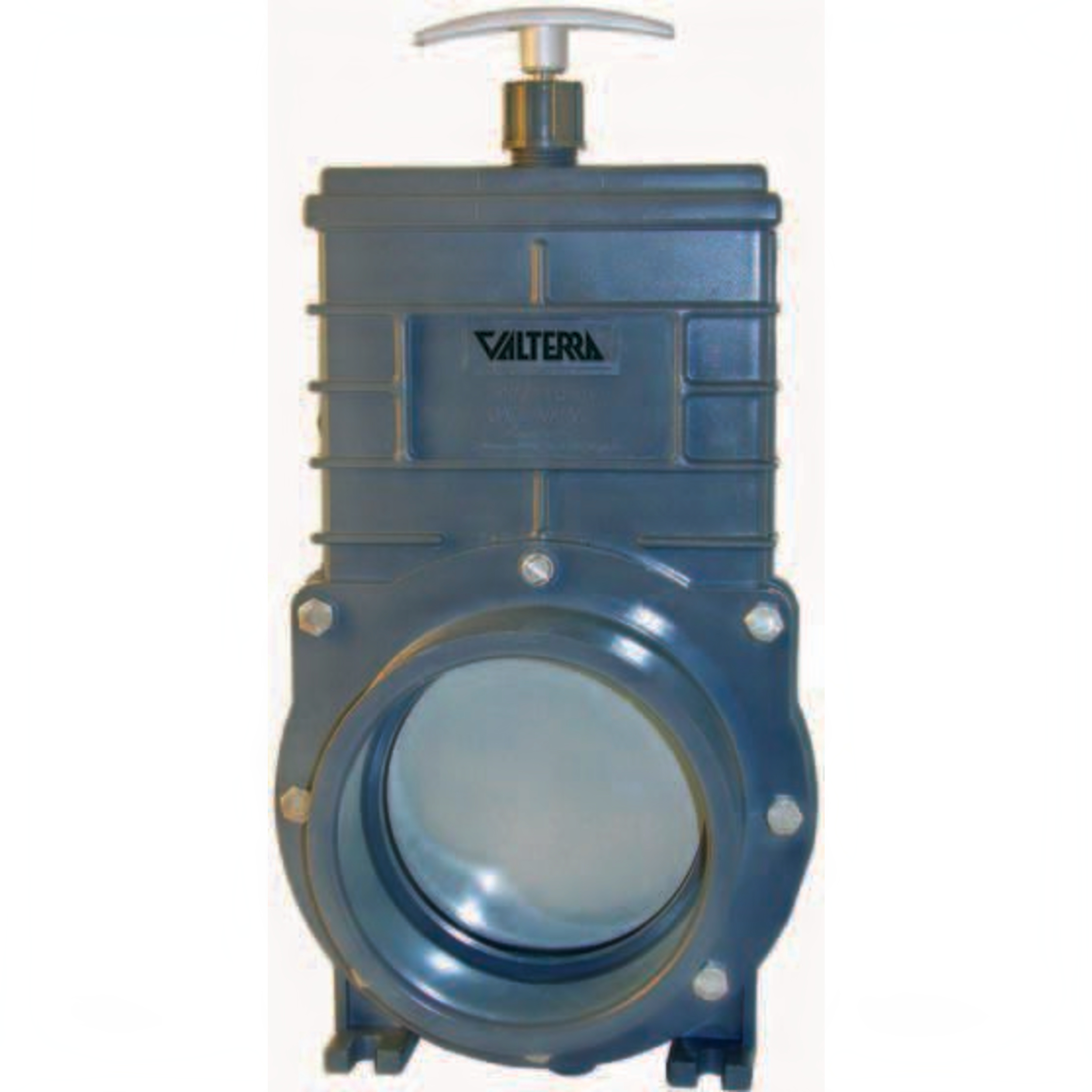 PVC -Schiebventil 160 mm mit Edelstahl -Schieberegler