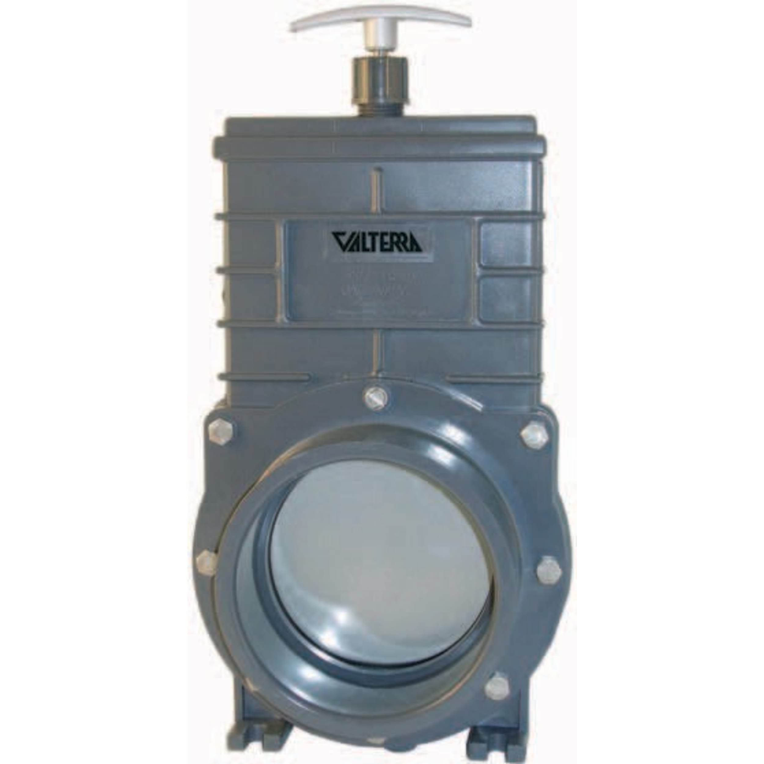 PVC -Schiebetipp 110 mm mit Edelstahl -Schieberegler