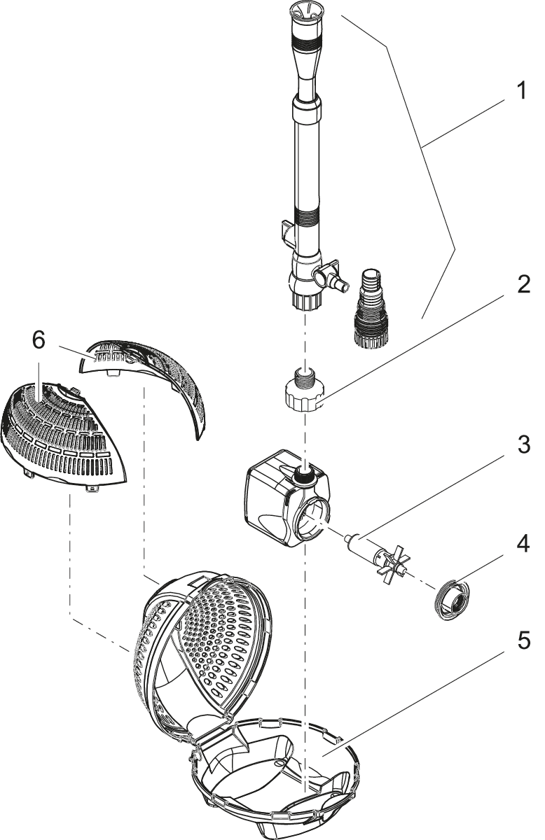 Adapter 1/2" Düsensatz PondoVario1000