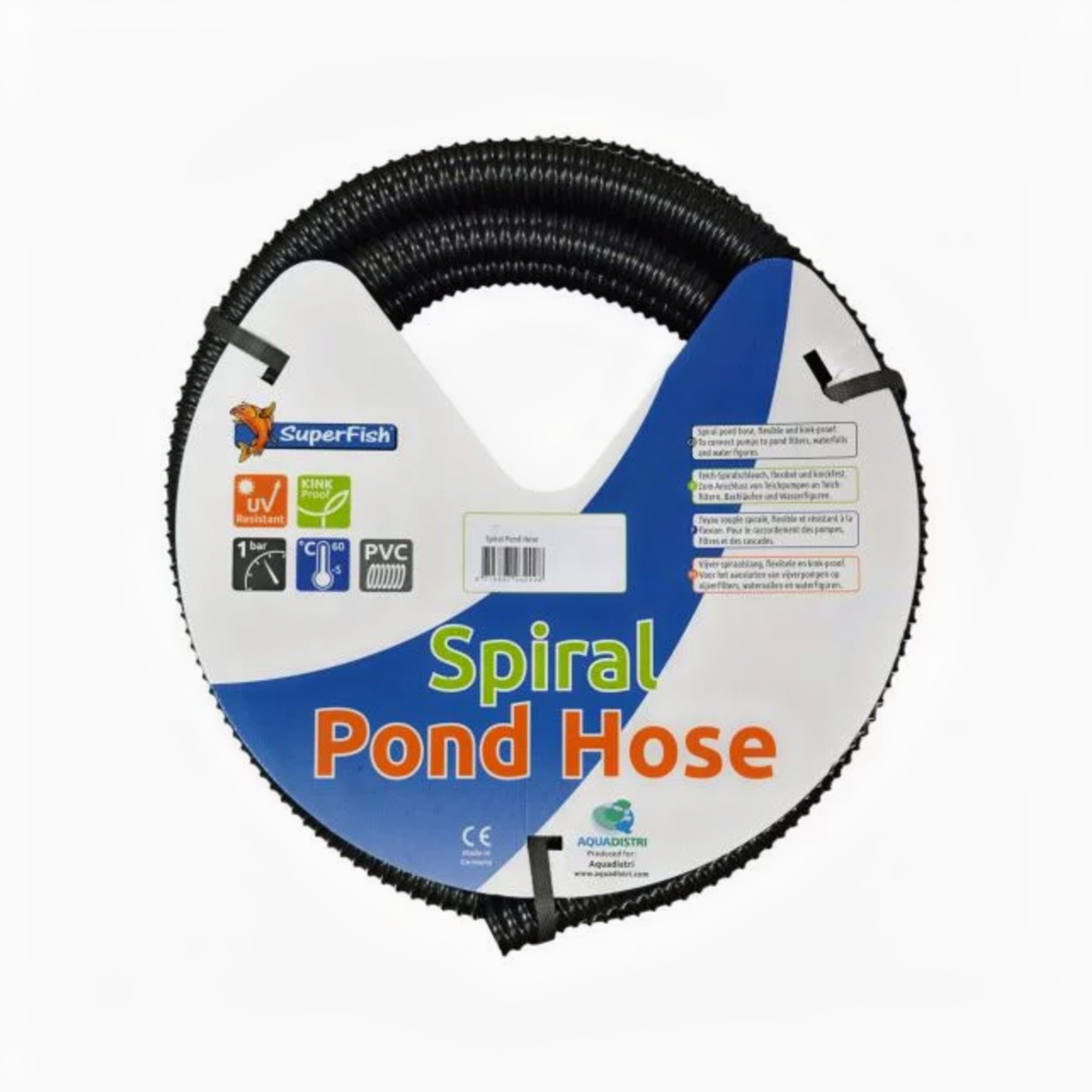 Schwarzer Spiralschlauch 32 mm 5m